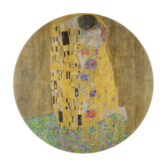 Planche À Découper Les amoureux embrasser Embrace par Gustav Klimt (Devant)