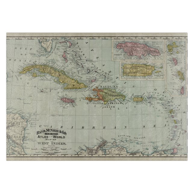 Planche À Découper Les Antilles 11 (Devant)