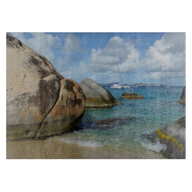 Planche À Découper Les Bains (Devant)