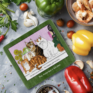 Planche À Découper Les chats sont en charge