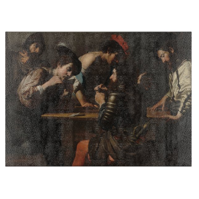 Planche À Découper Les Cheats, Les Soldats Mercenaires Jouant Des Car (Devant)