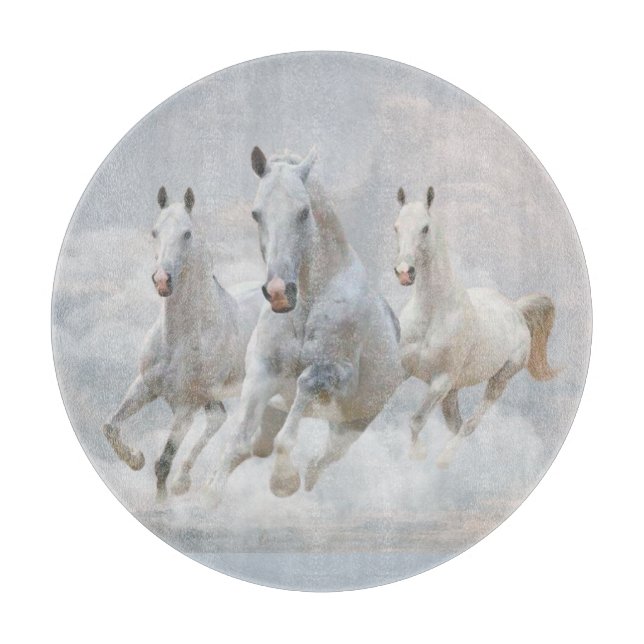 Planche À Découper Les Chevaux (Devant)