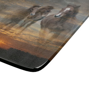 Planche À Découper Les chevaux galopants