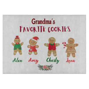 Planche À Découper Les cookies préférés de grand-mère