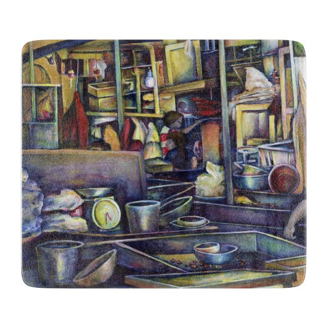 Planche À Découper Les délicieux plats du Tekka Center (Devant)