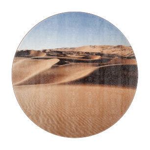 Planche À Découper Les déserts Dunes de sable des Émirats arabes un