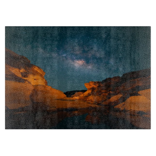 Planche À Découper Les déserts | Sam Pan Bok Night time Thaïlande (Devant)