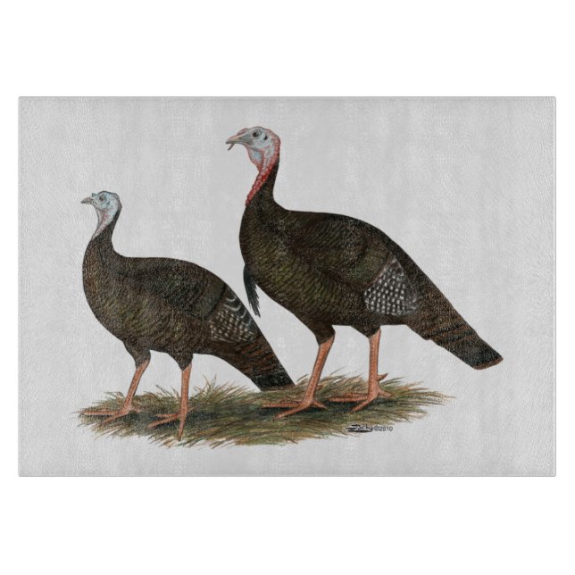 Planche À Découper Les Jeunes Filles de Turkeys (Devant)