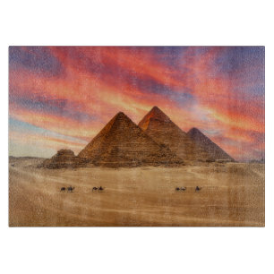 Planche À Découper Les monuments   Les grandes pyramides