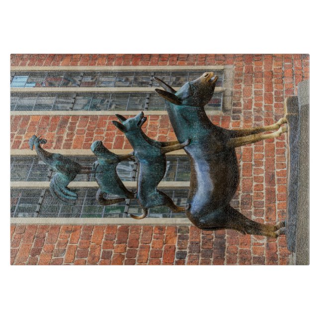 Planche À Découper Les Musiciens de la ville de Brême (Devant)