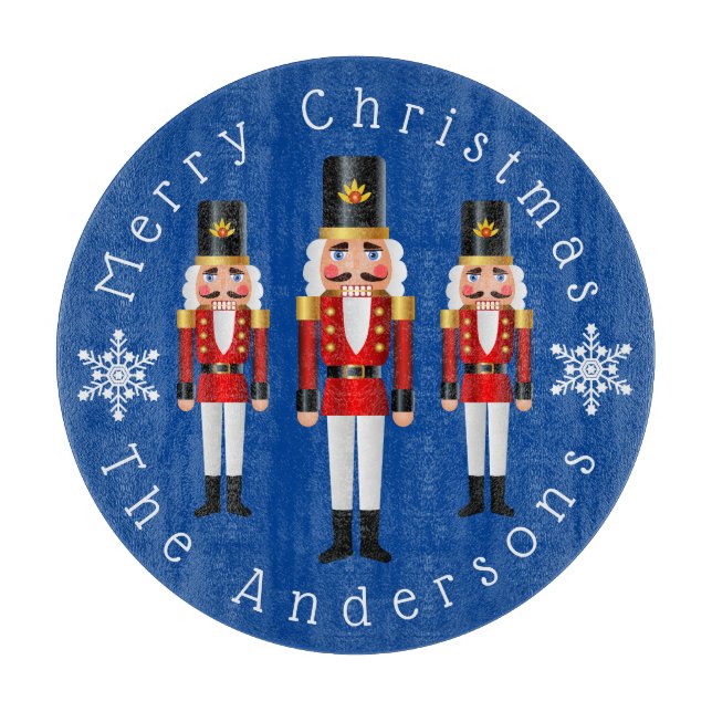 Planche À Découper Les noix rouges et blanches personnalisent (Devant)