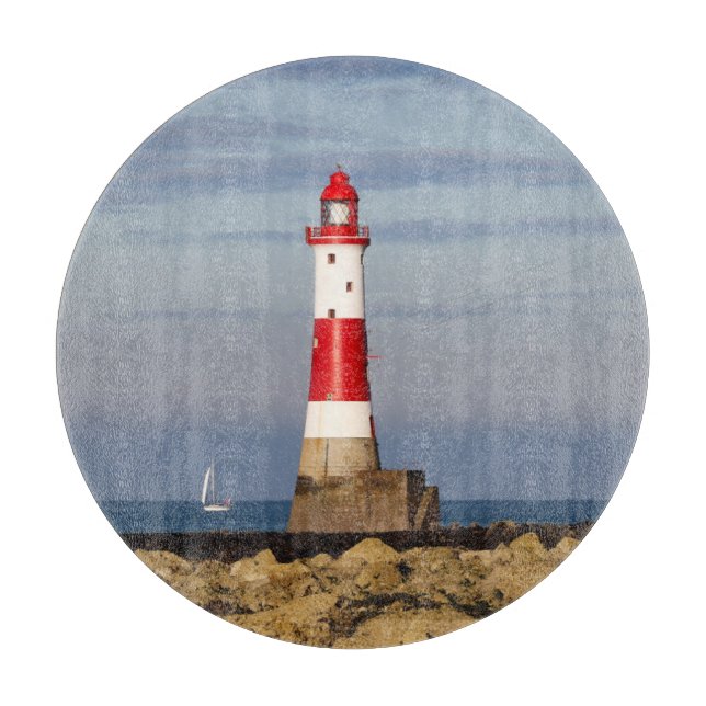 Planche À Découper Les phares | Beachy Head Lighthouse England (Devant)
