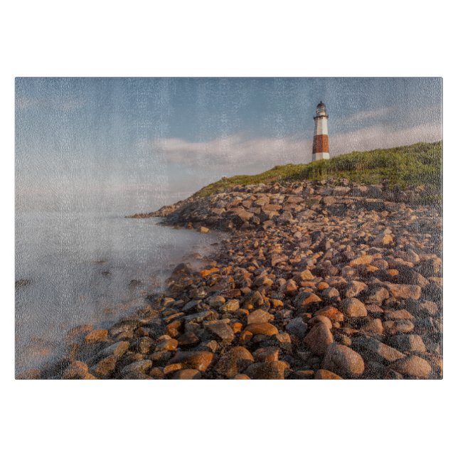 Planche À Découper Les phares | Montauk Point Long Island (Devant)