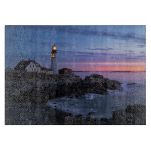 Planche À Découper Les phares   Phare du Cap Elizabeth Maine