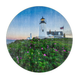 Planche À Découper Les phares   Point Lighthouse Bristol Maine