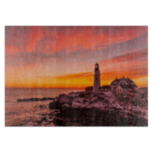 Planche À Découper Les phares   Portland Head Cape Elizabeth Maine