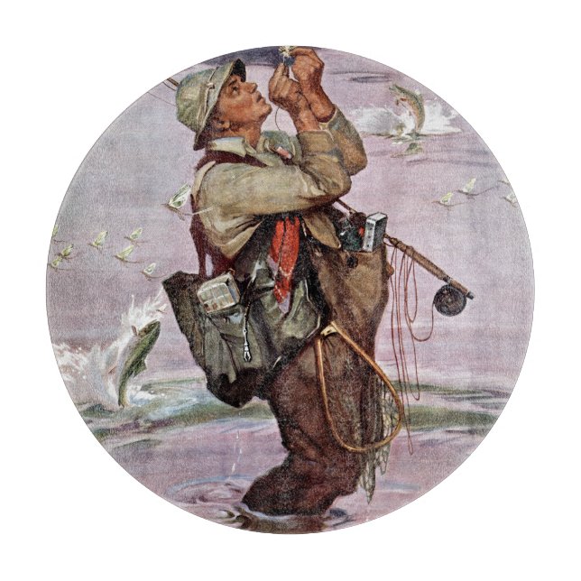 Planche À Découper Les poissons sont en train de sauter (Devant)