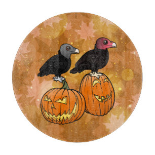 Planche À Découper Les vautours célèbrent Halloween !