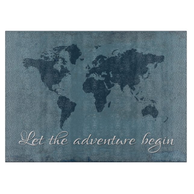 Planche À Découper Let the adventure begin (Devant)