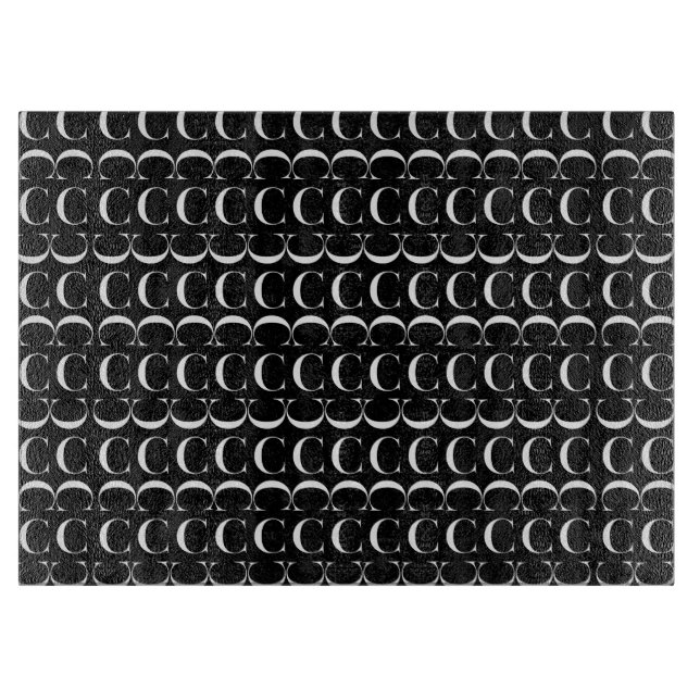 Planche À Découper Lettre initiale C (Devant)