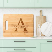 Lettre minimaliste Un Monogramme Nom Personnalisé 