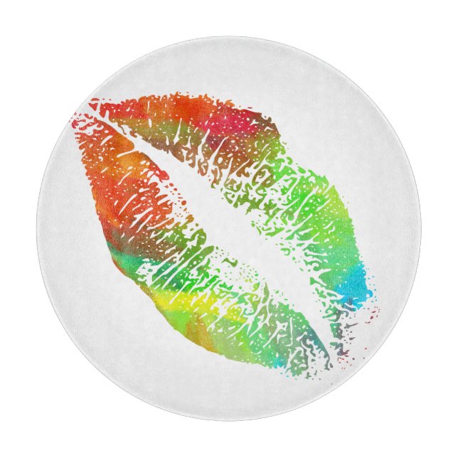 Planche À Découper Lèvres élégantes #2 (Devant)