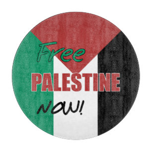 Planche À Découper Libérez la Palestine maintenant Drapeau palestinie