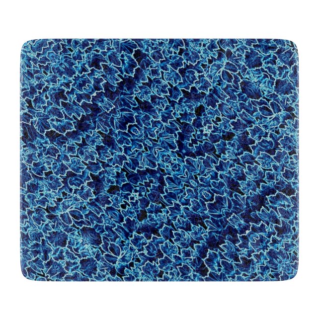 Planche À Découper Lierre Bleu givré Cool (Devant)