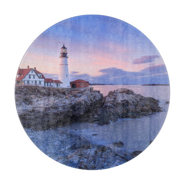 Planche À Découper Lighthouses | Cape Elizabeth, Maine (Devant)