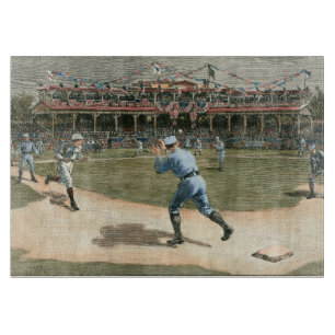 Planche À Découper Ligue nationale de baseball 1886