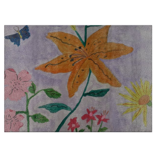 Planche À Découper Lily orange (Devant)