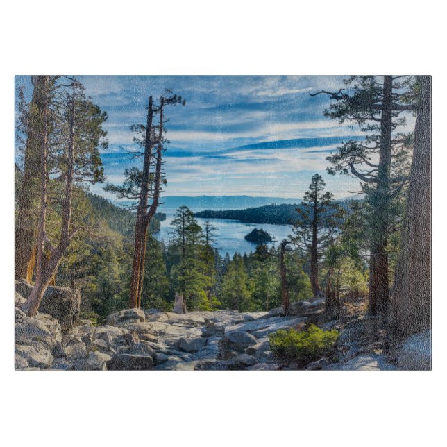 Planche À Découper Littoral | Emerald Bay, Lake Tahoe, Californie (Devant)