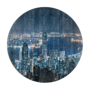 Planche À Découper Littoral   Île de Hong Kong, Asie