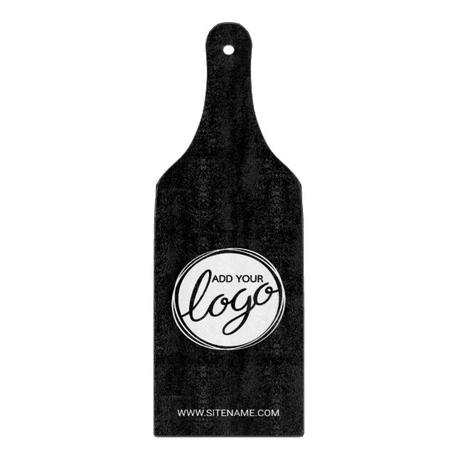 Planche À Découper Logo d'entreprise personnalisé avec texte personna (Devant)