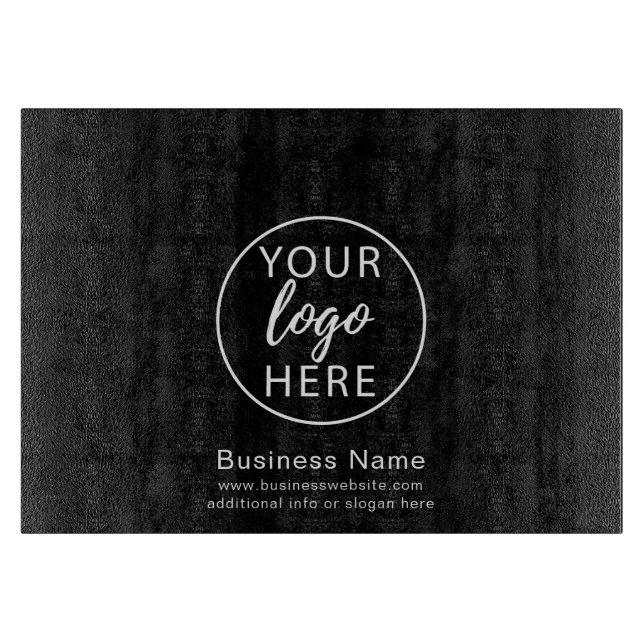 Planche À Découper Logo d'entreprise personnalisé simple (Devant)
