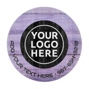 Planche À Découper LOGO & TEXTE   Panneau de découpe de verre d'entre