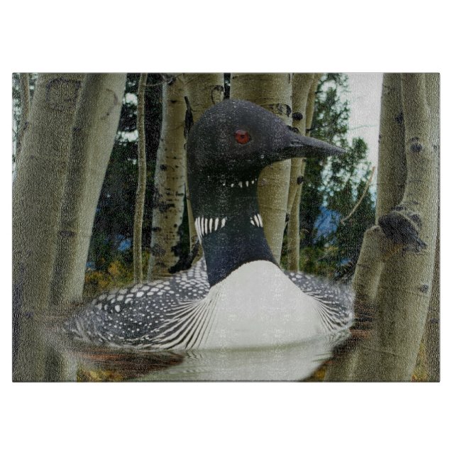 Planche À Découper Loon sauvage (Devant)