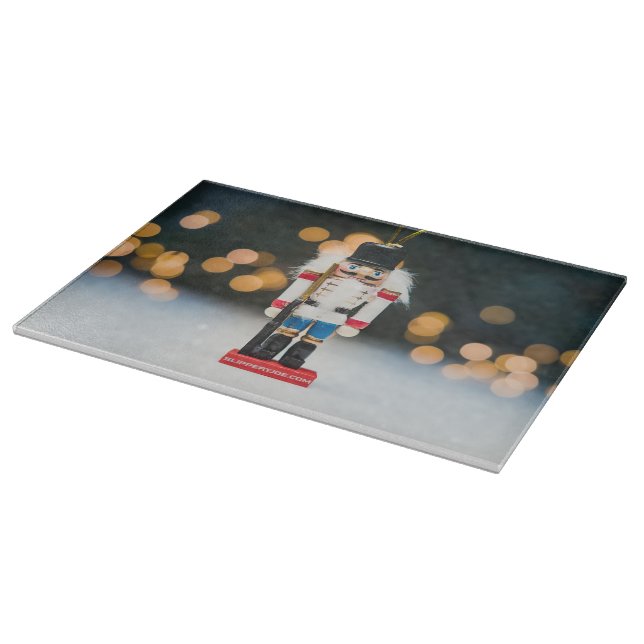 Planche À Découper L'ornement casse-noisette classique de Noël de Sli (Coin)