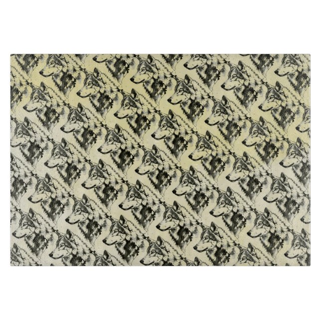 Planche À Découper Loup (Devant)