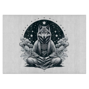 Planche À Découper Loup conscient