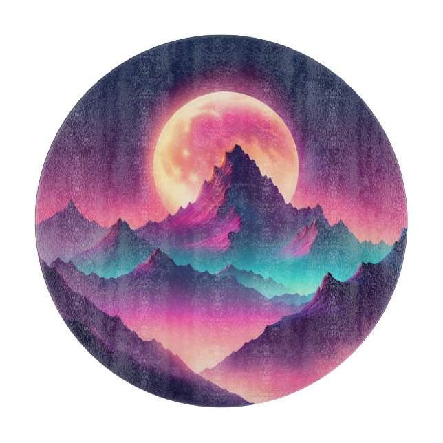 Planche À Découper lune se lève (Devant)