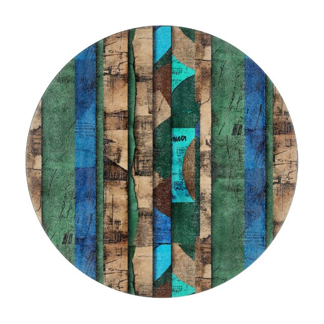 Planche À Découper Luxe raffiné Ile des Caraïbes africaines (Devant)