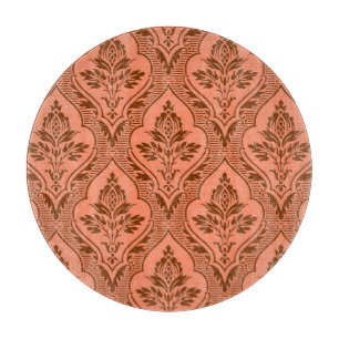 Planche À Découper Luxueux Vintage Damask Texture sans Seamless