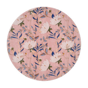 Planche À Découper Lys crème Beige : Arrière - plan rose sans couleur