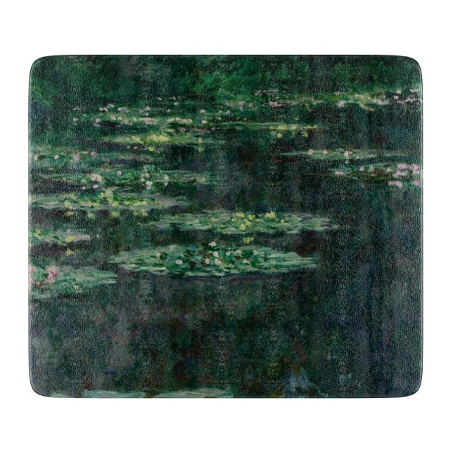 Planche À Découper Lys d'eau (par Claude Monet) (Devant)