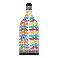 M. Mustache Hipster Motif