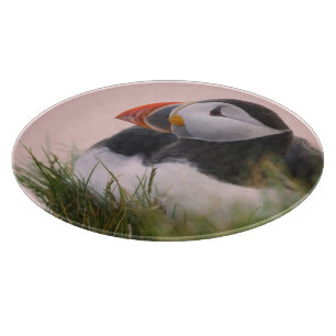 Planche À Découper Macareux moine (Fratercula arctica)