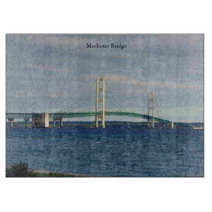Planche À Découper Mackinac Bridge Mackinaw City