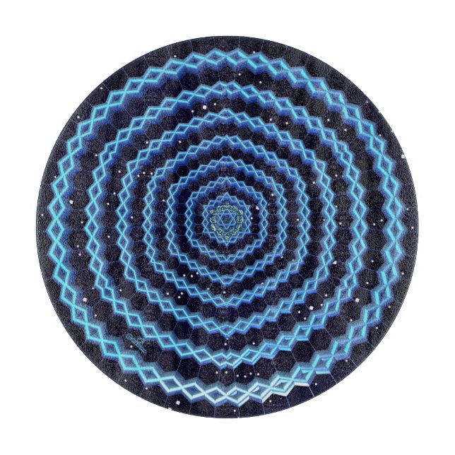 Planche À Découper Magen David Et Diamants (Devant)