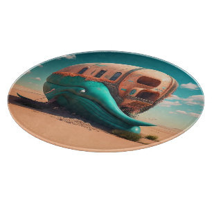 Planche À Découper Maison de la baleine du désert